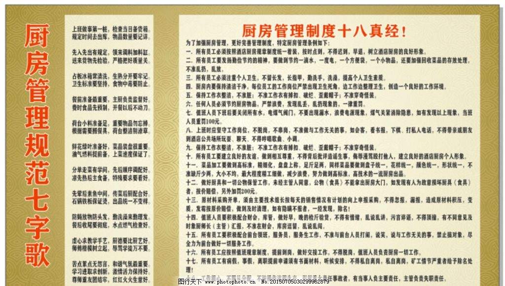 食堂廚房設(shè)計規(guī)范