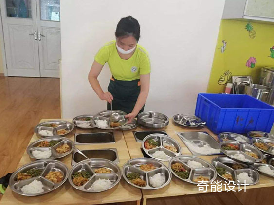幼兒園食堂廚房布局圖設(shè)計